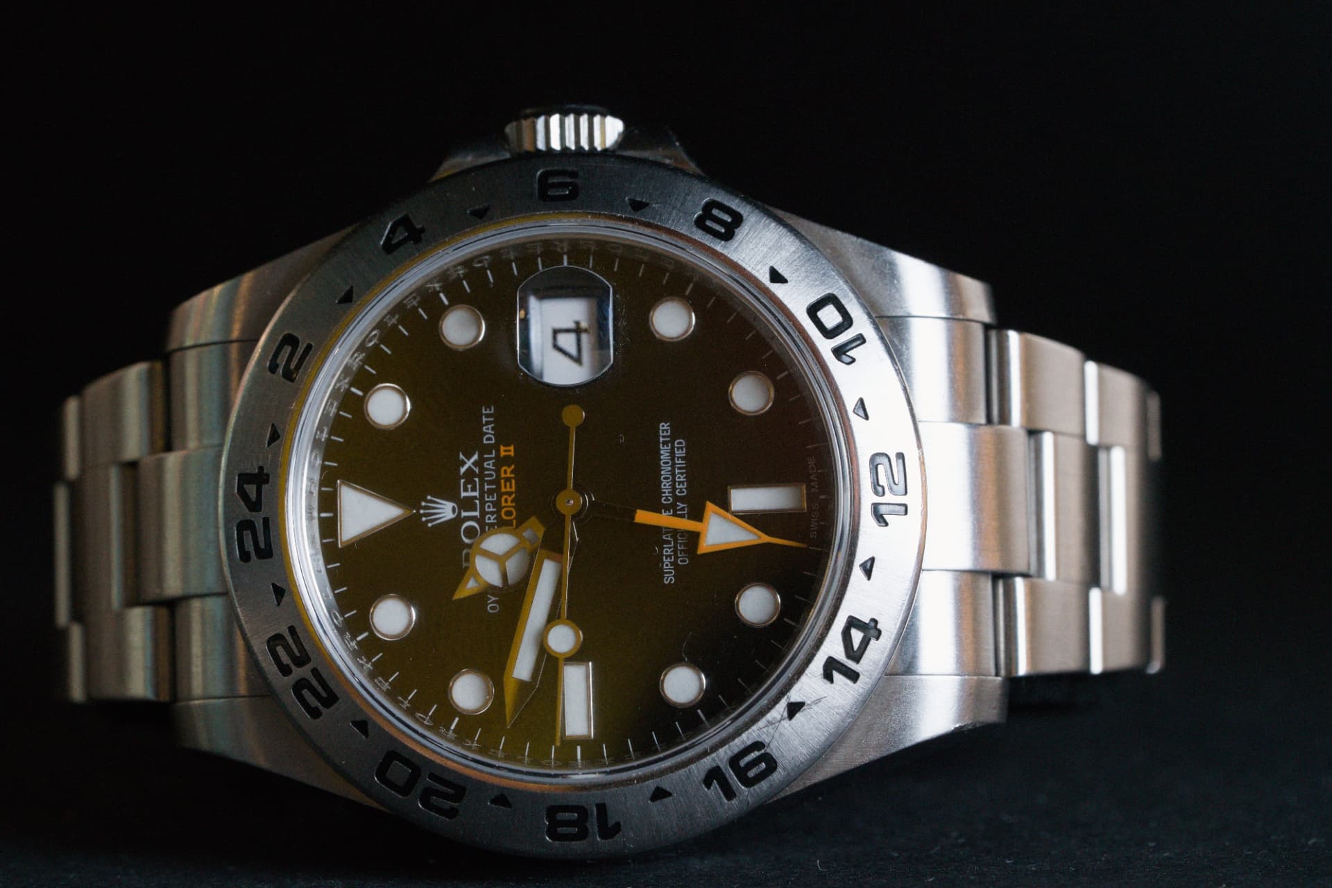 Rolex Explorer II, Black Dial