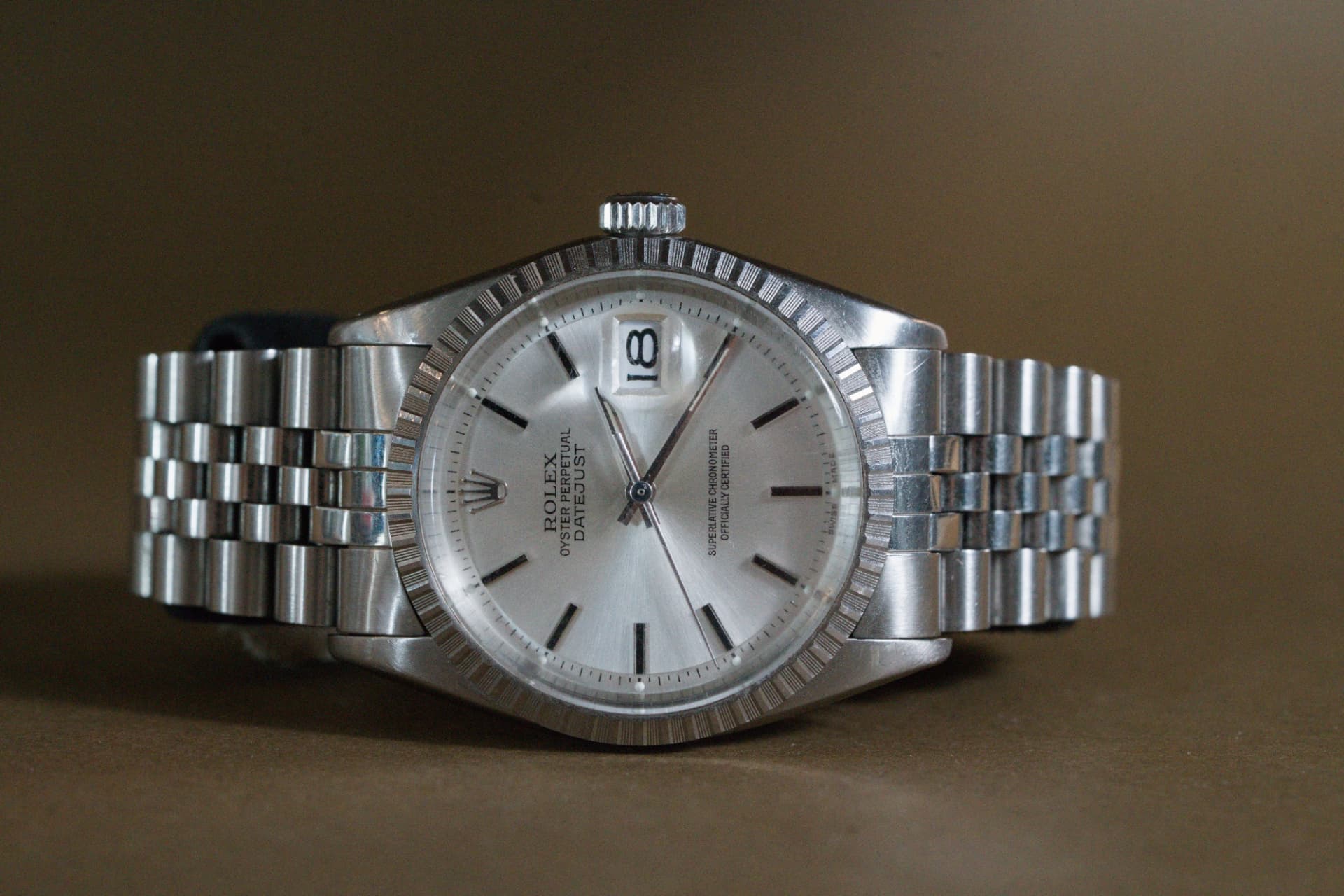 Rolex Datejust, Silver Dial